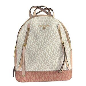 Michael Kors Brooklyn Medium Backpack 100% Authentic